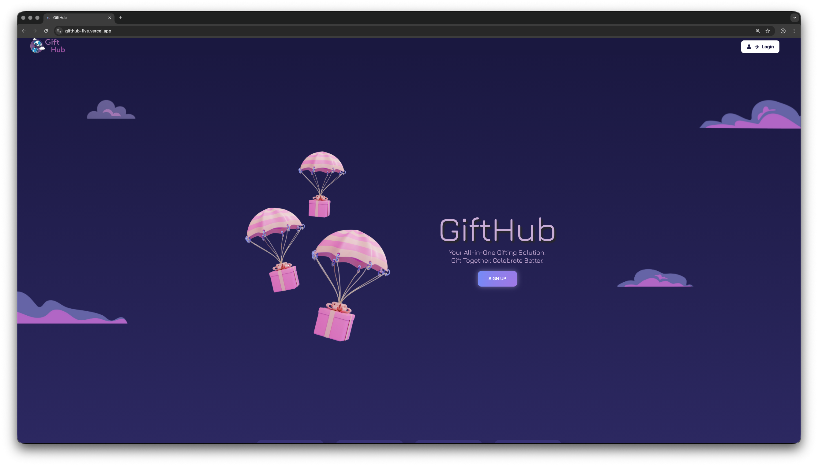 GiftHub screenshot
